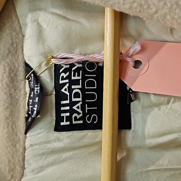 Hilary Radley Studio Wool Angora Coat - Picture 3 of 6